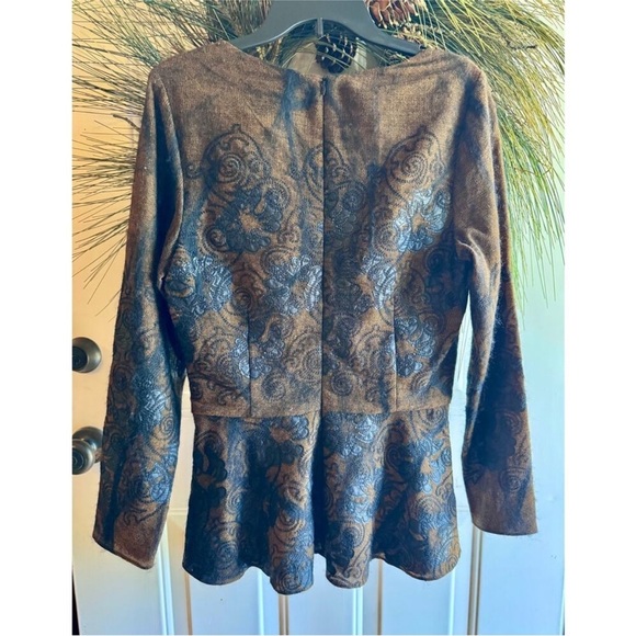 Luba by Hannah Payne Sophia top size 10 long sleeve new with tags - Picture 3 of 16